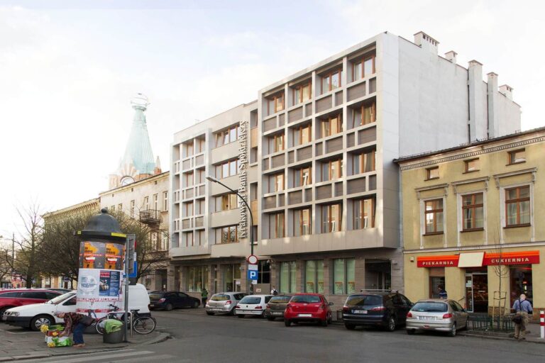 Rozbudowa i modernizacja Banku Spółdzielczego, Rynek Kleparski, Kraków