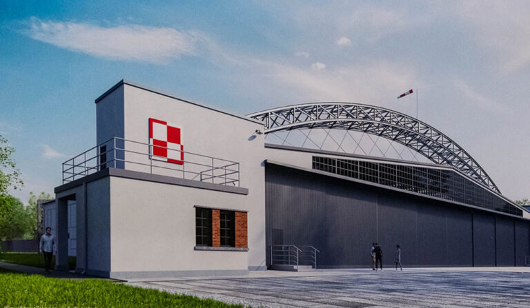 BUDOWA HANGARU HEKSAGON W KRAKOWIE