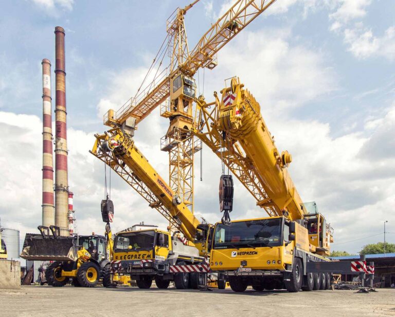 Baza specjalistycznego sprzętu budowlanego