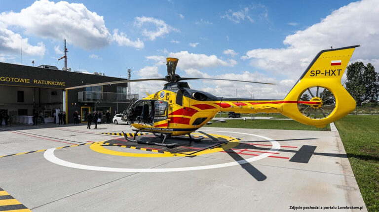 OTWARCIE BAZY ŚMIGŁOWCOWEJ SŁUŻBY RATOWNICTWA MEDYCZNEGO W KOKOTOWIE